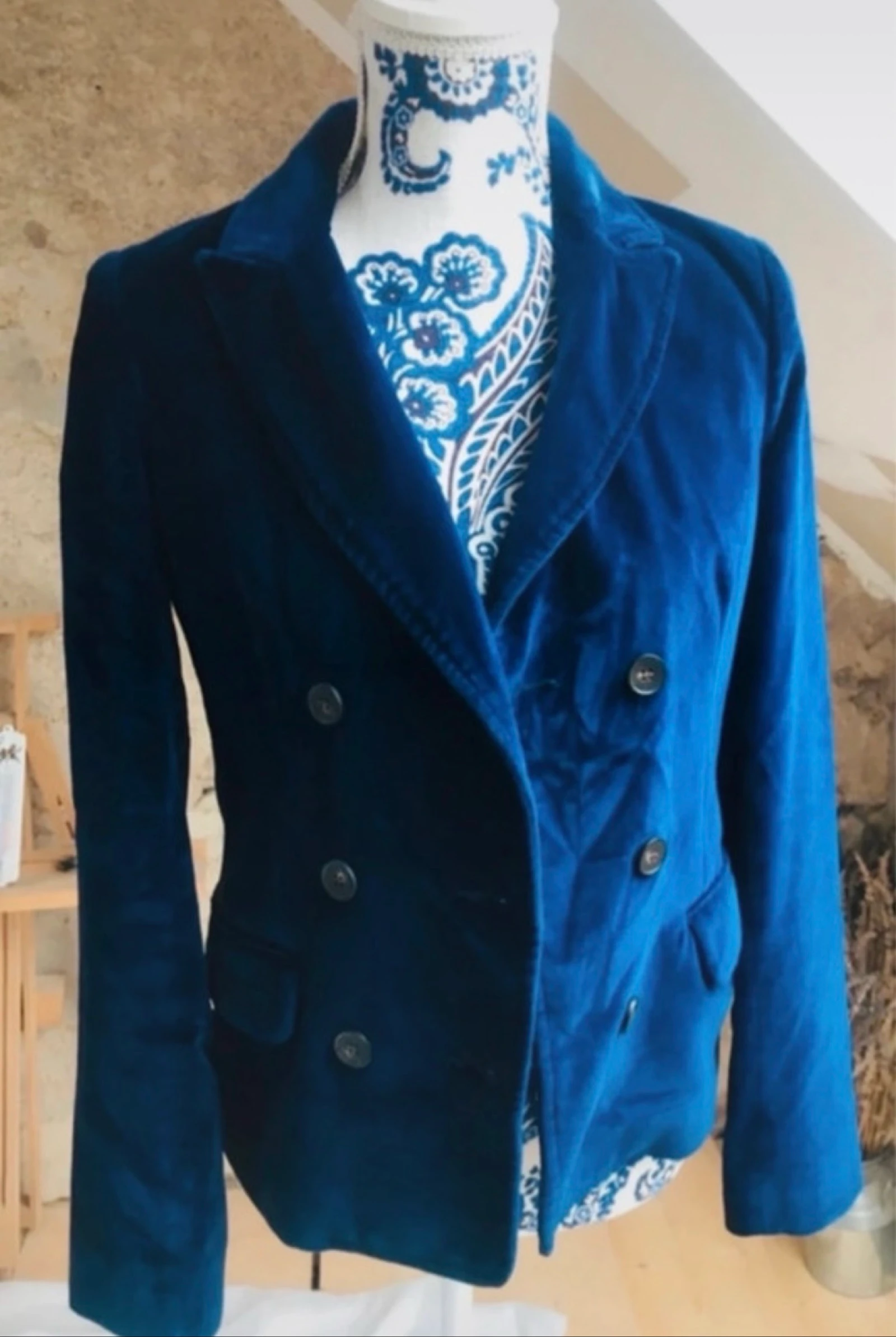 Sandro velvet vest – photo 5